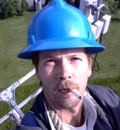 on tower